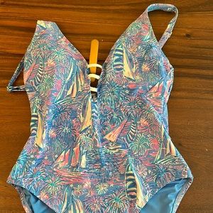 Lilly Pulitzer bathing suit hardly worn